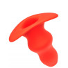 MK Toys Plug Tunnel Stretch Rouge Extra large 16 x 7.5cm